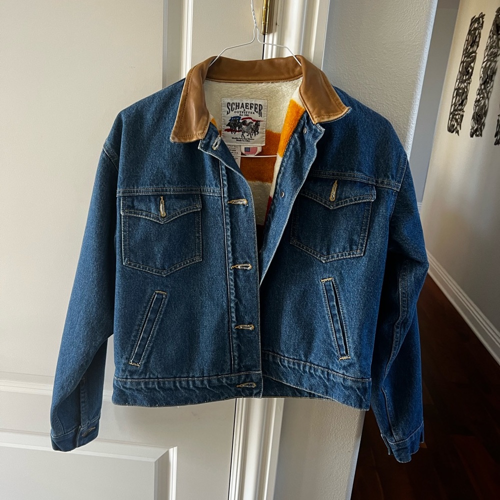 Women’s Medium Schaefer Outfitters Denim Jacket - Picture 2 of 16